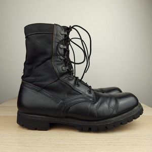 ALTAMA Black Combat/Jungle Boots - SIZE 9.5 R- MADE IN USA